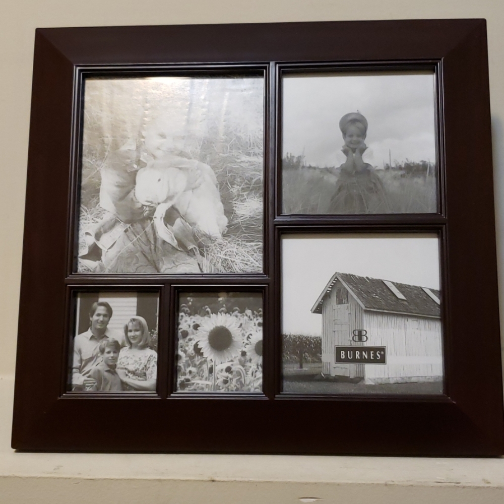 BURNES Frame dark brown